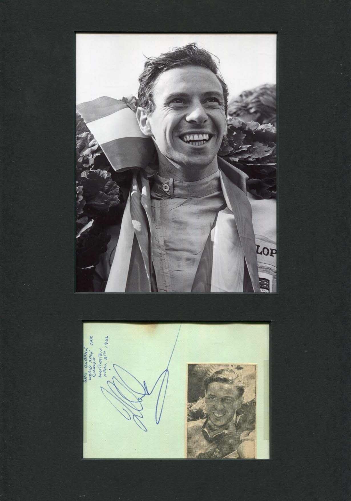 Jim & Mike Clark & Hailwood Autograph Autogramm | ID 7588124786837
