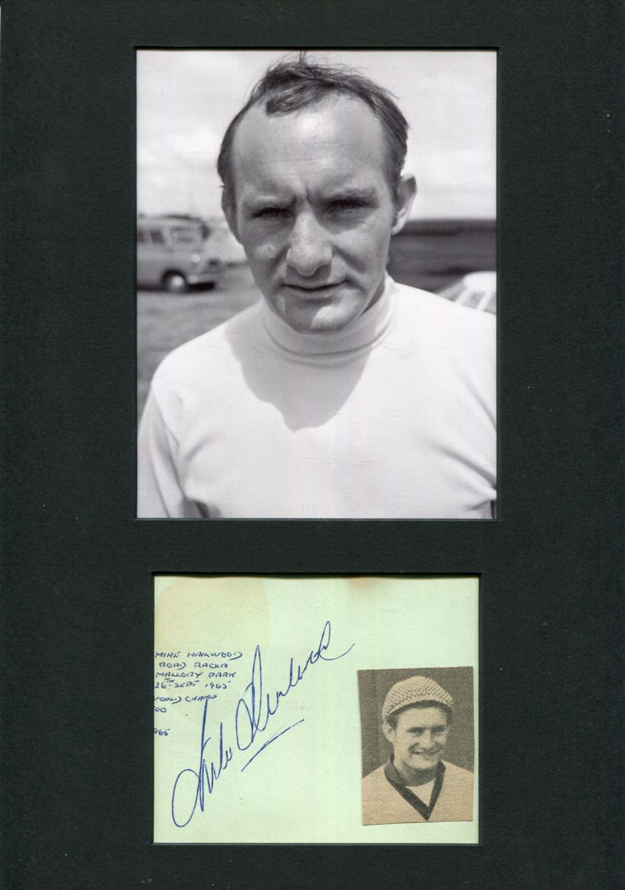 Jim & Mike Clark & Hailwood Autograph Autogramm | ID 7588124786837