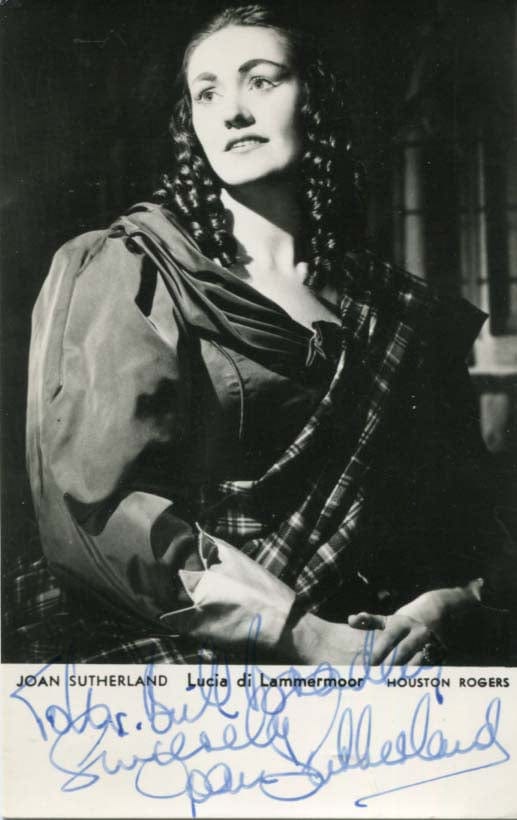 Joan Sutherland Autograph Autogramm | ID 7768558469269