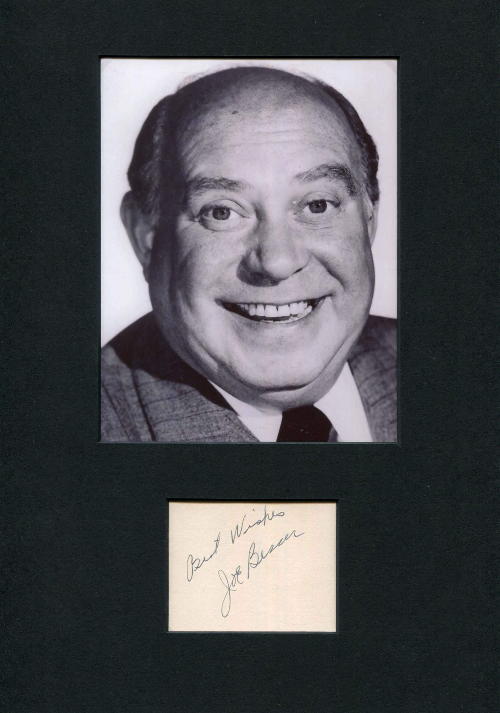 Besser, Joe autograph