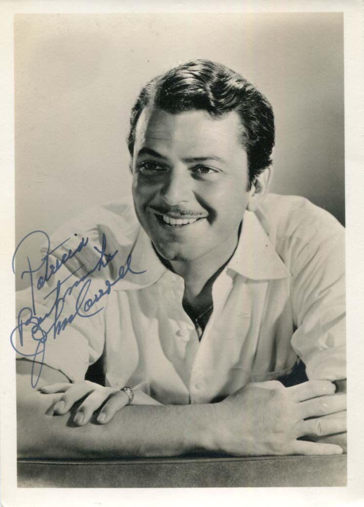 John Carroll Autograph