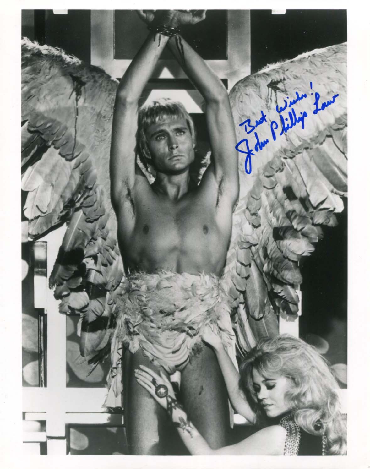 John Phillip Law Autograph