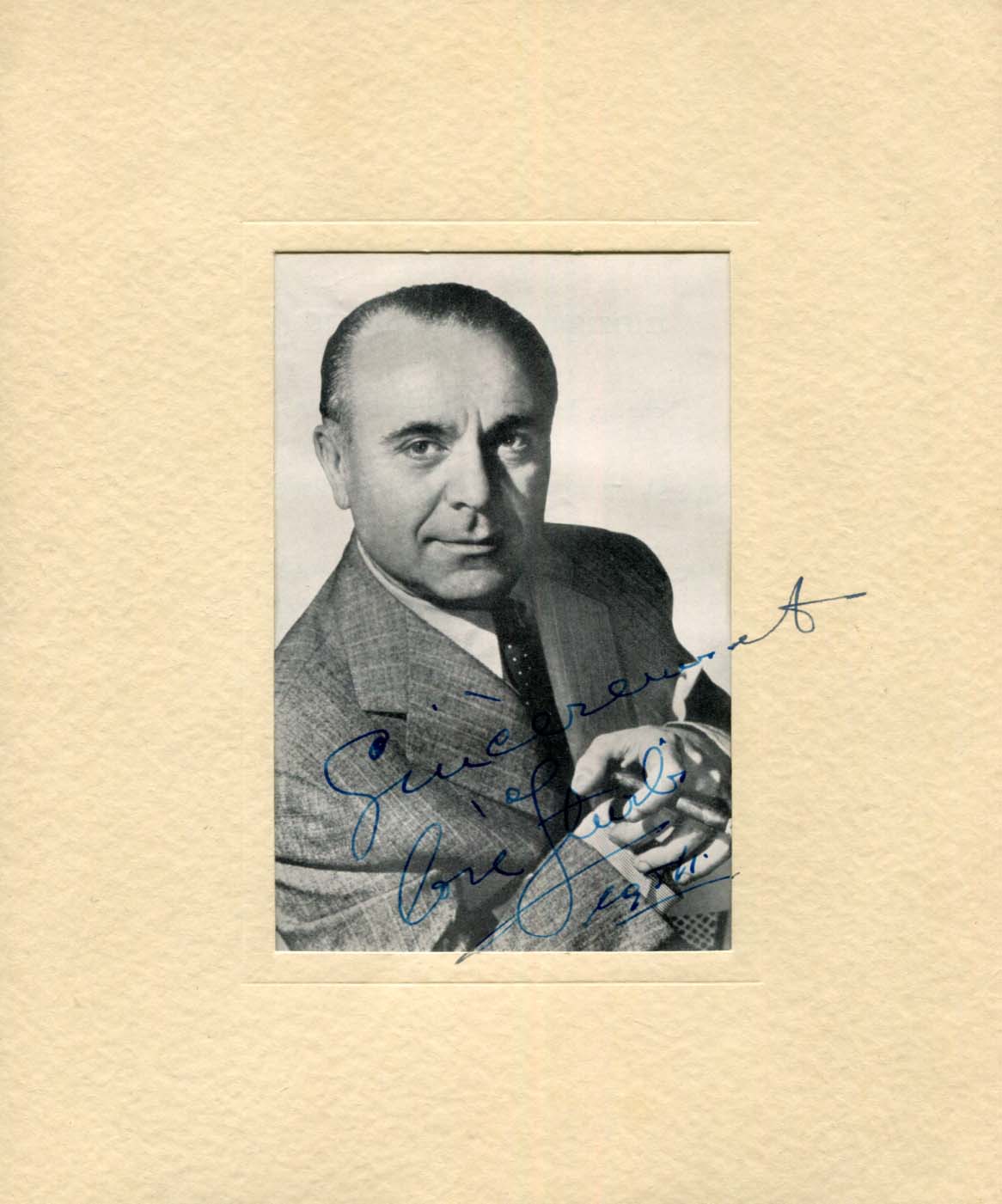 Jose Iturbi Baguena Autograph Autogramm | ID 7571161284757