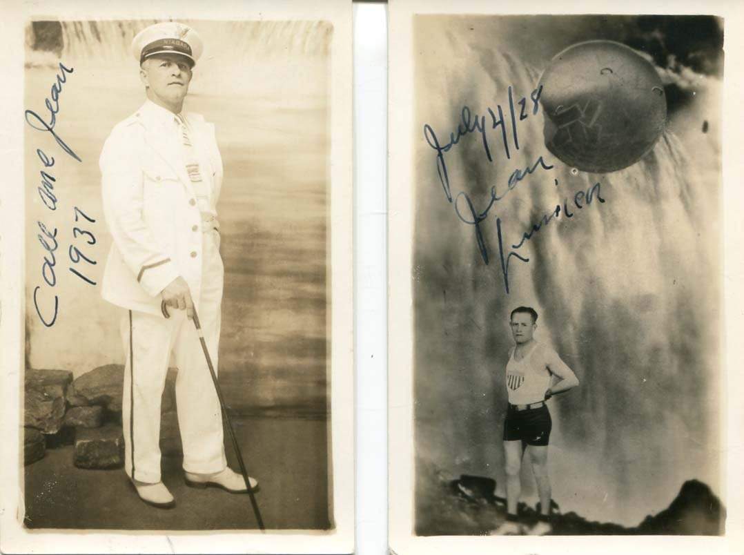 Lussier, Jean autograph