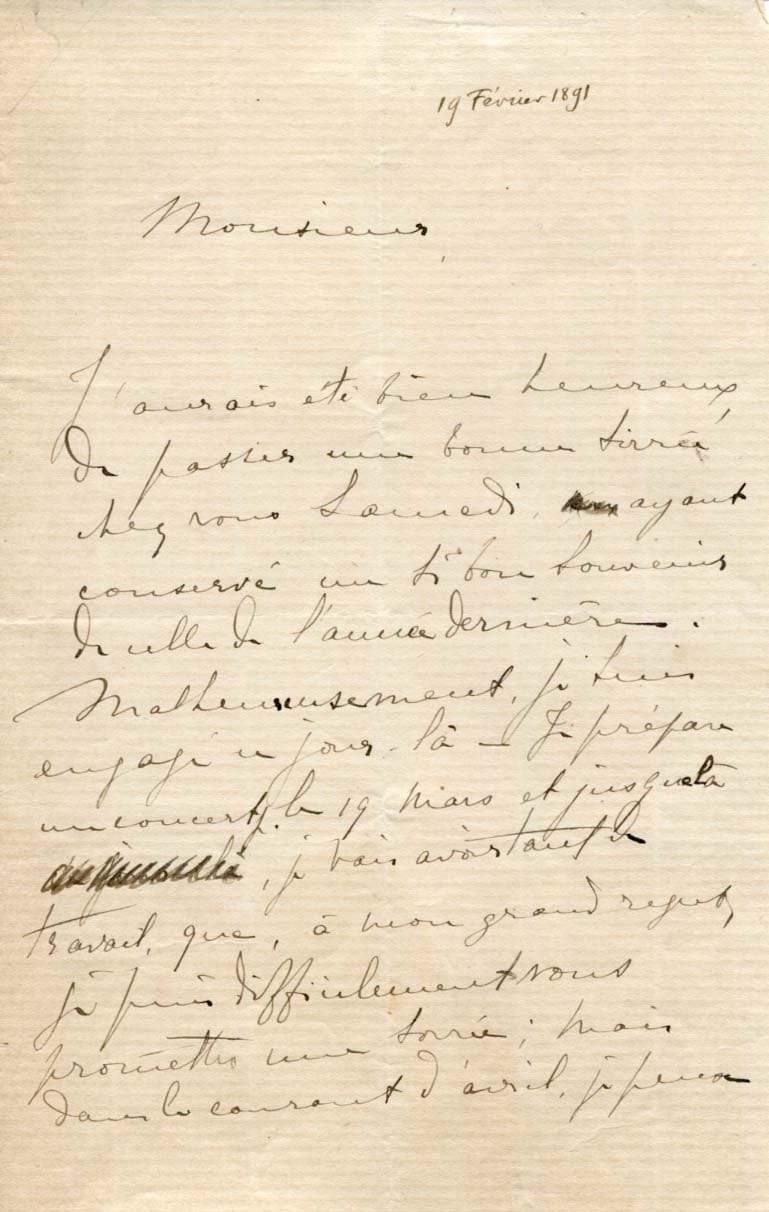 Risler, Edouard autograph