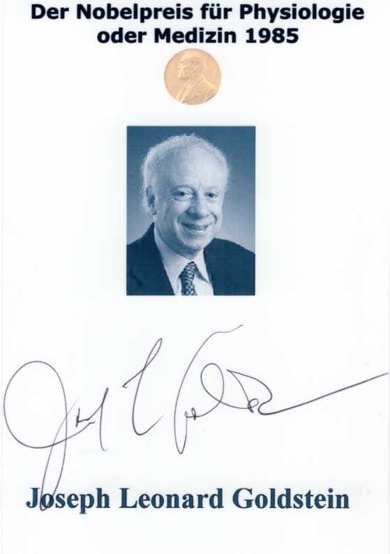 Joseph Leonard Goldstein Autograph Autogramm | ID 7343747465365