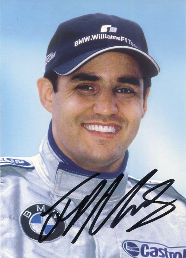 Juan Pablo Montoya Autograph Autogramm | ID 7610641055893
