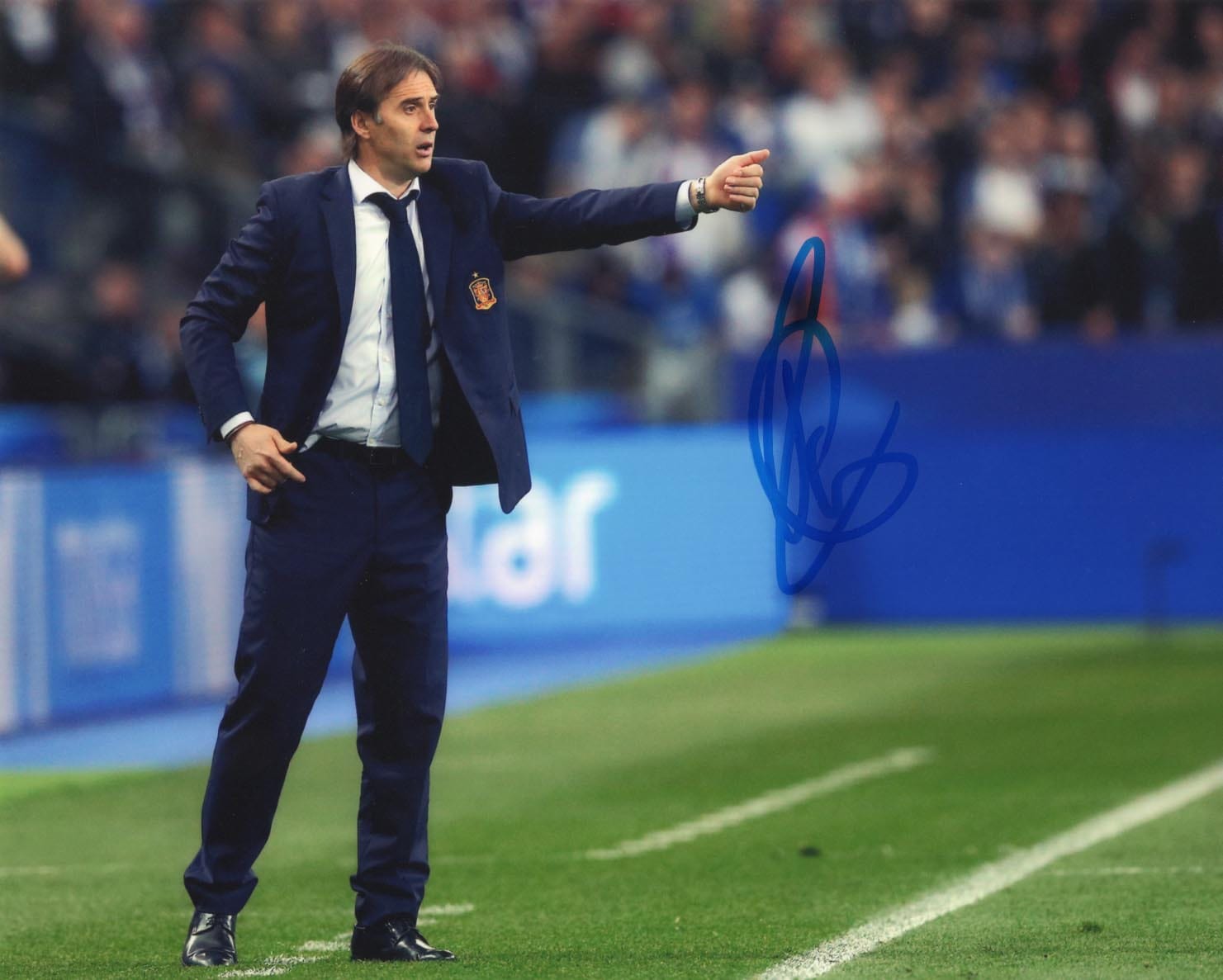 Julen Lopetegui Agote Autograph Autogramm | ID 7421676683413