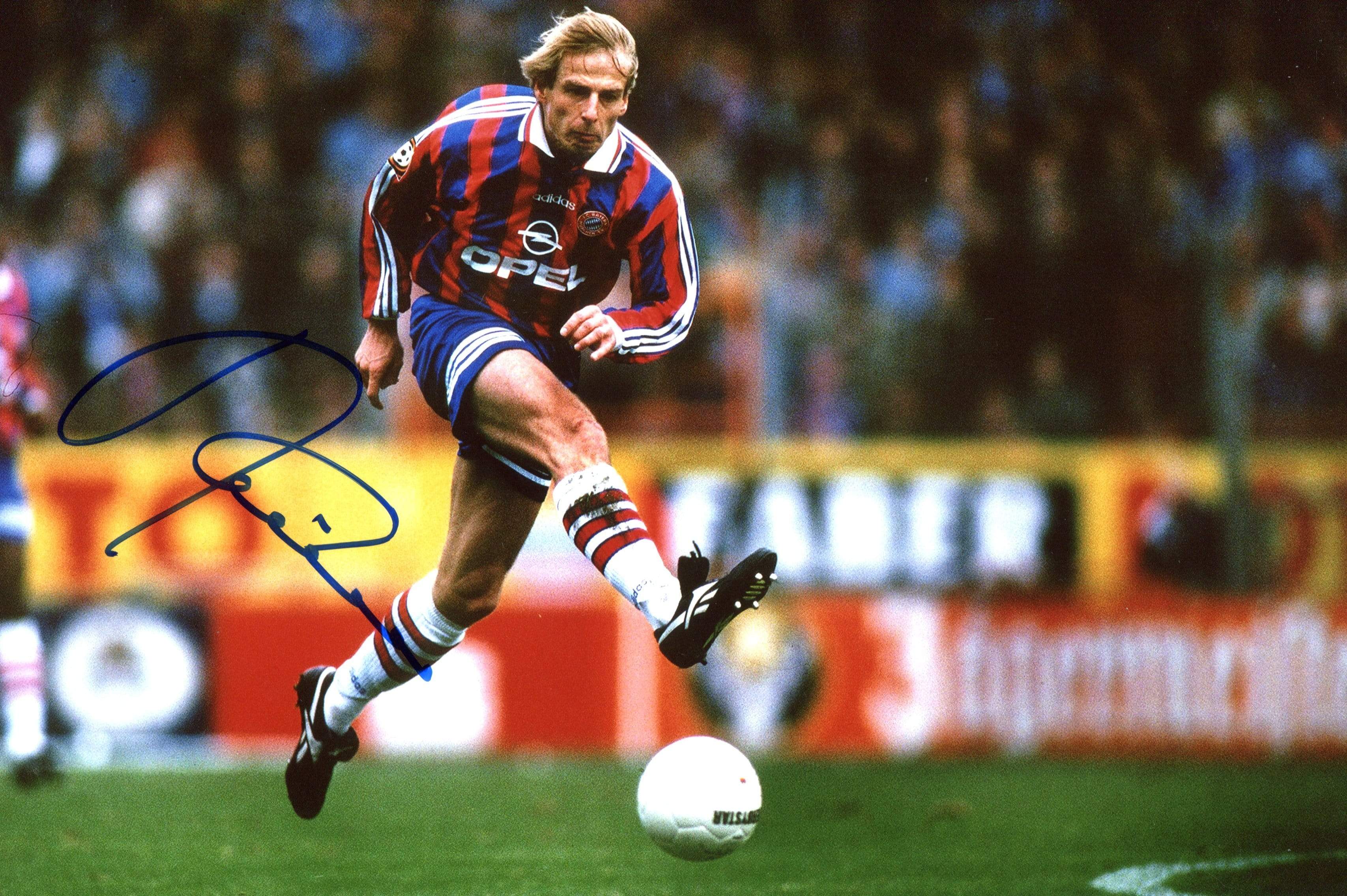 Klinsmann, Jürgen autograph