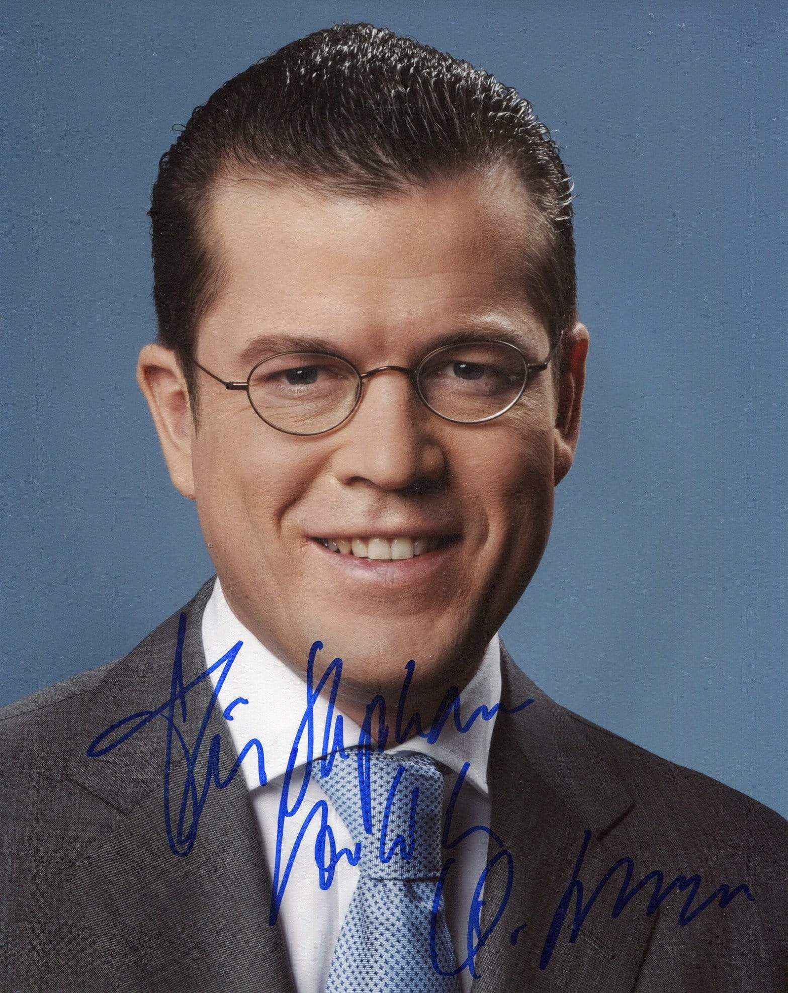 zu Guttenberg, Karl-Theodor autograph