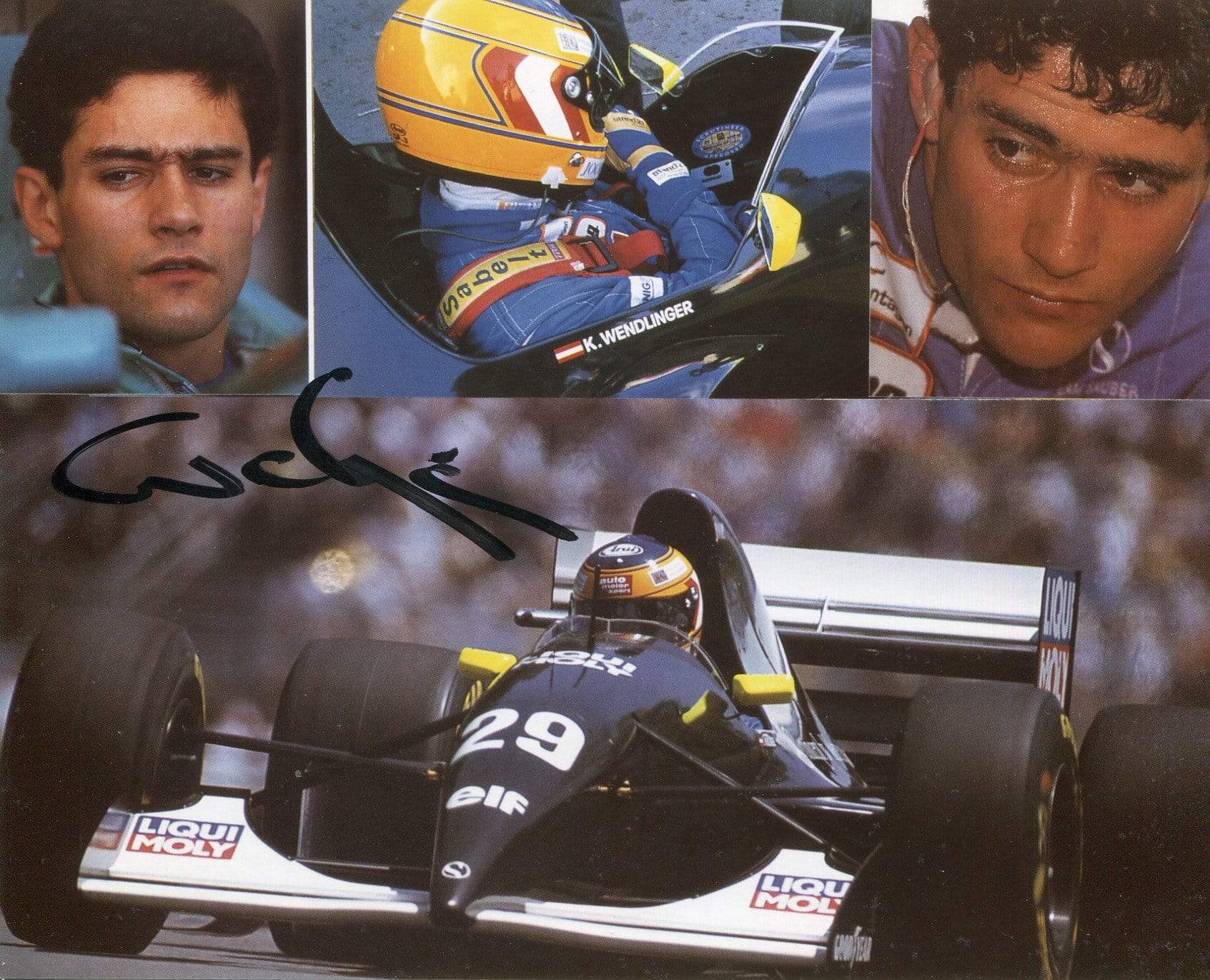 Wendlinger, Karl autograph