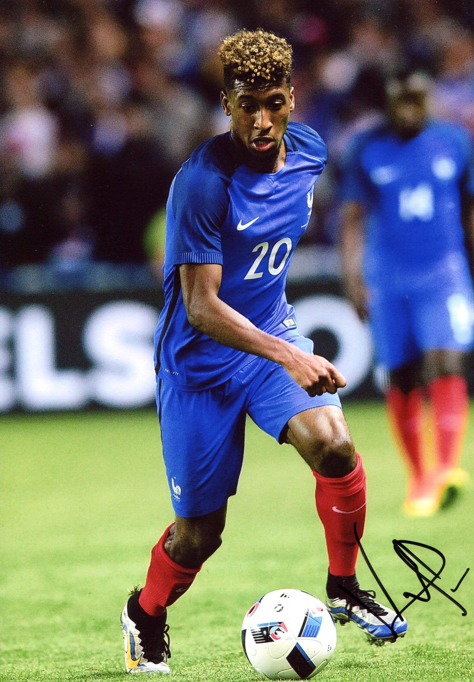 Coman, Kingsley autograph