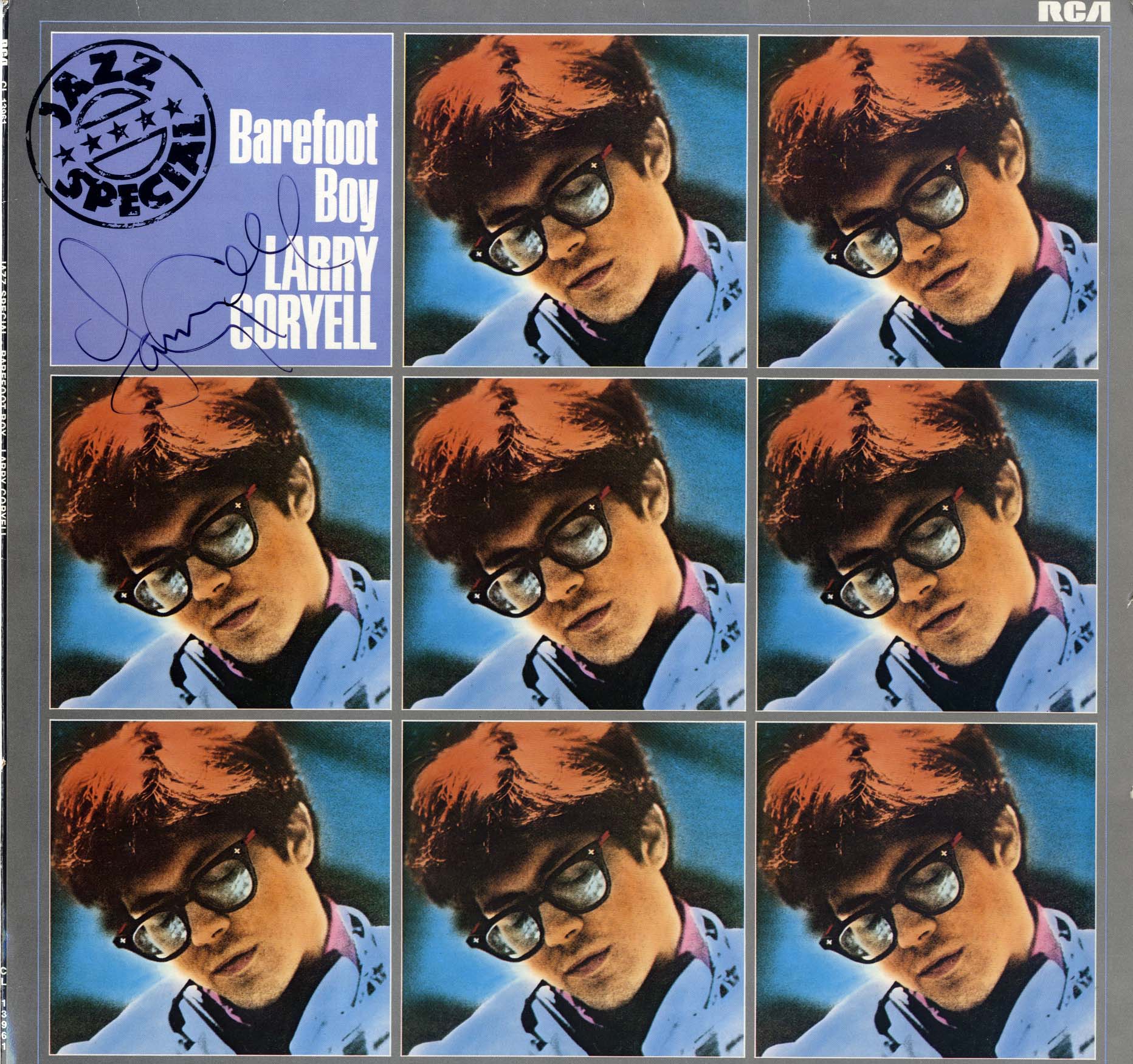 Larry Coryell Autograph