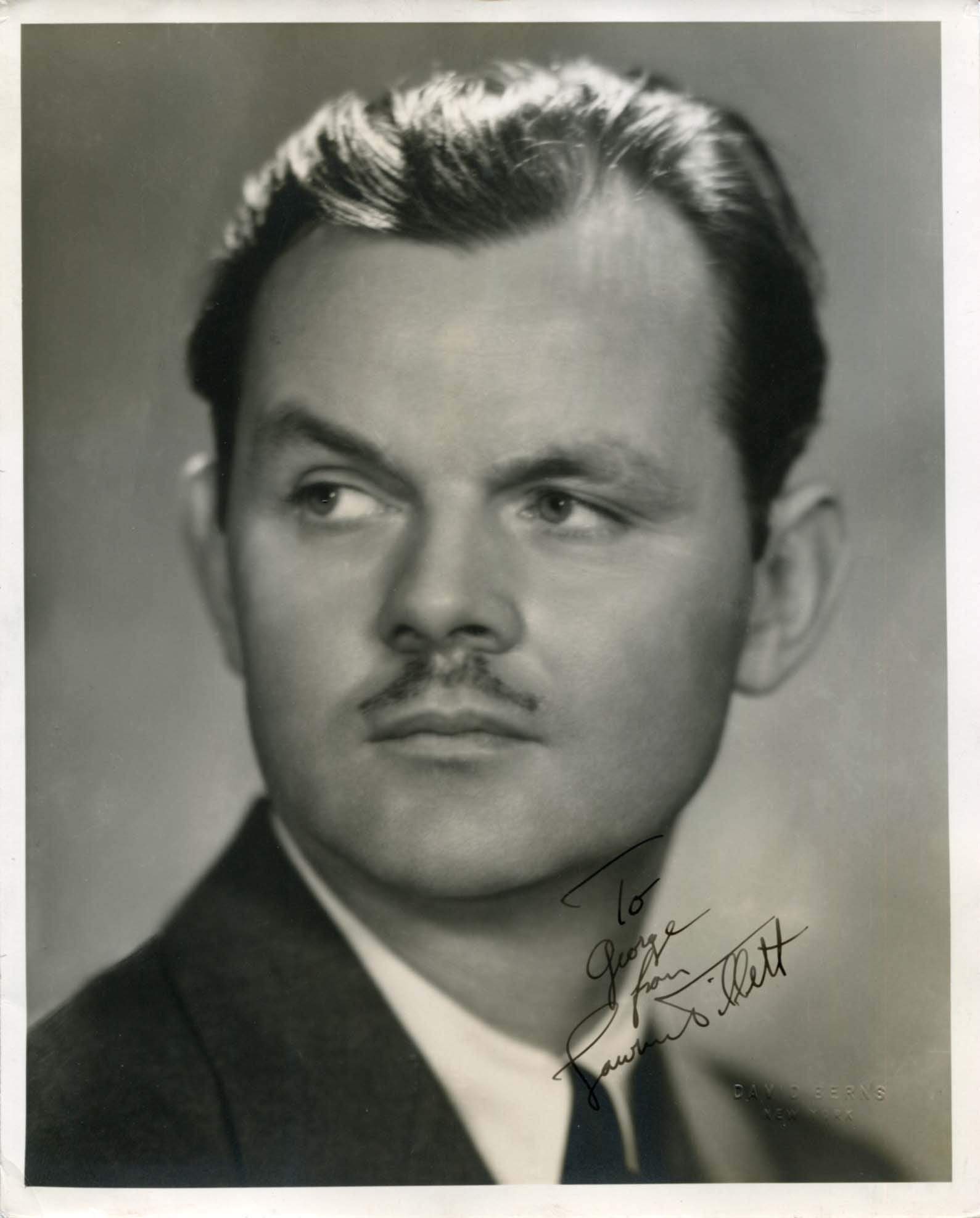 Tibbett, Lawrence autograph