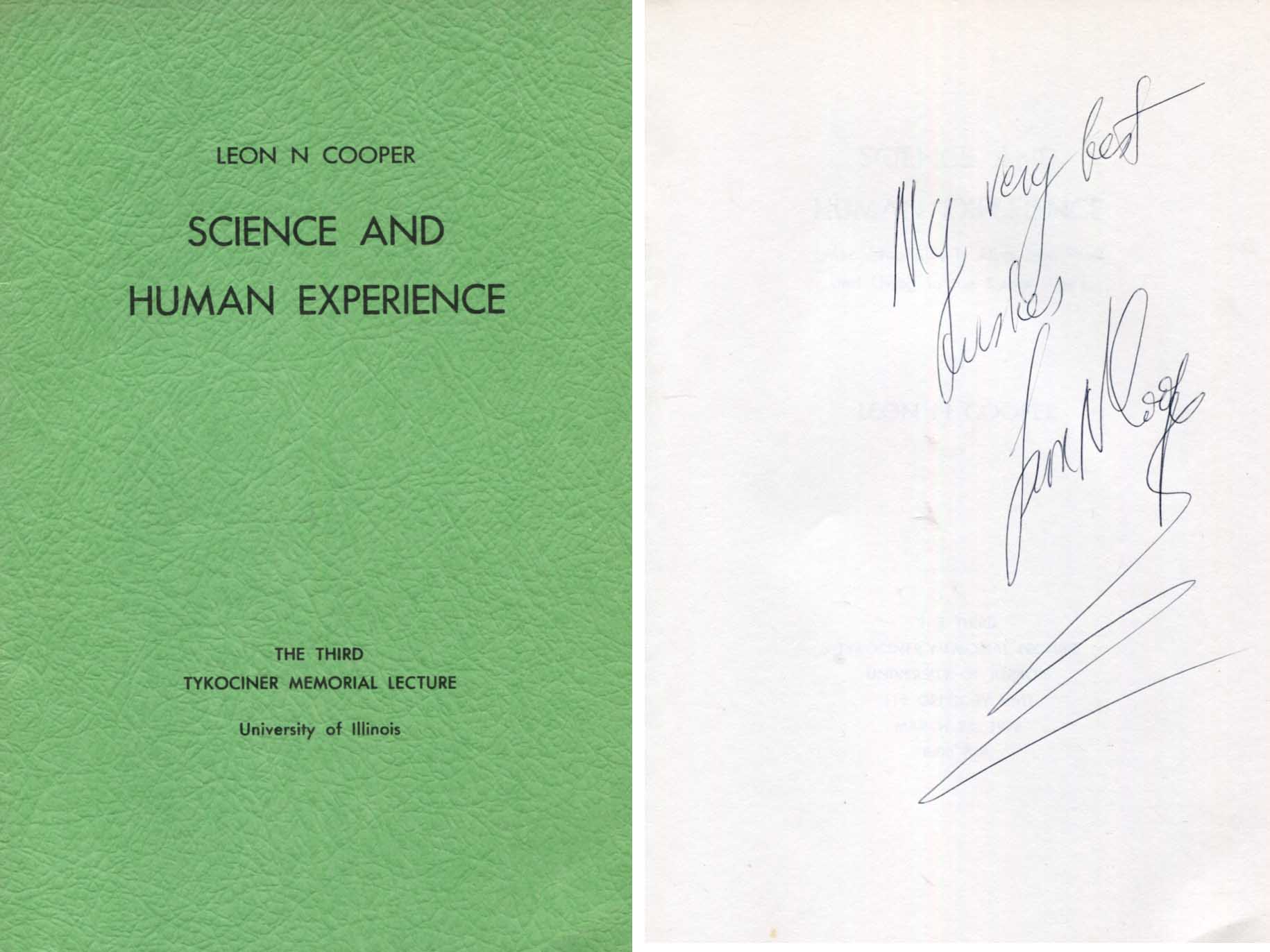 Leon Neil Cooper Autograph Autogramm | ID 7810434891925