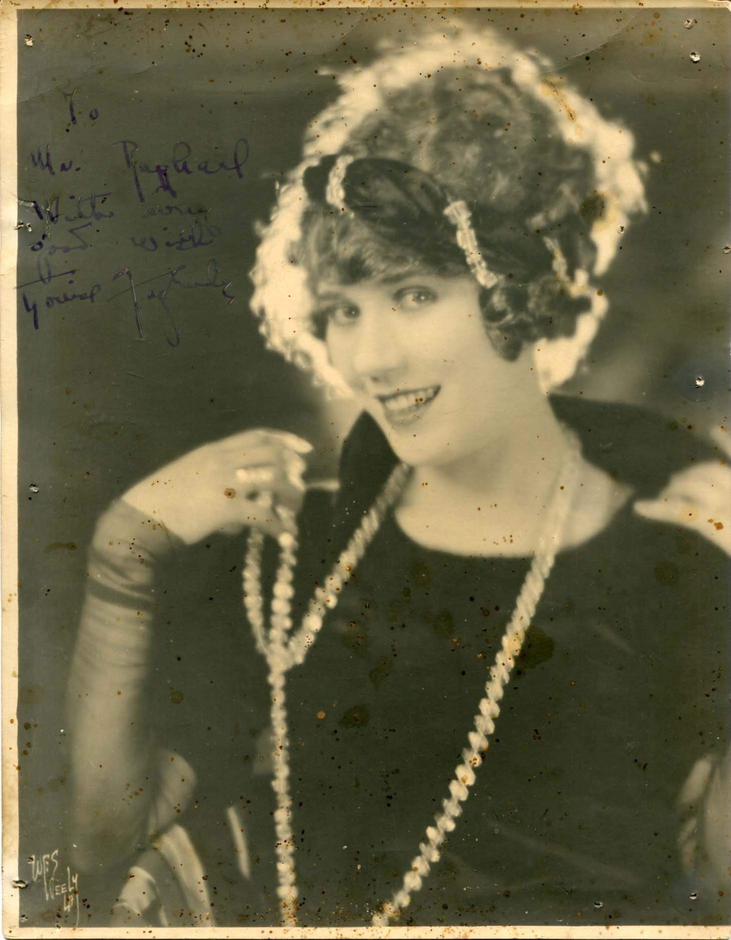 Fazenda, Louise autograph