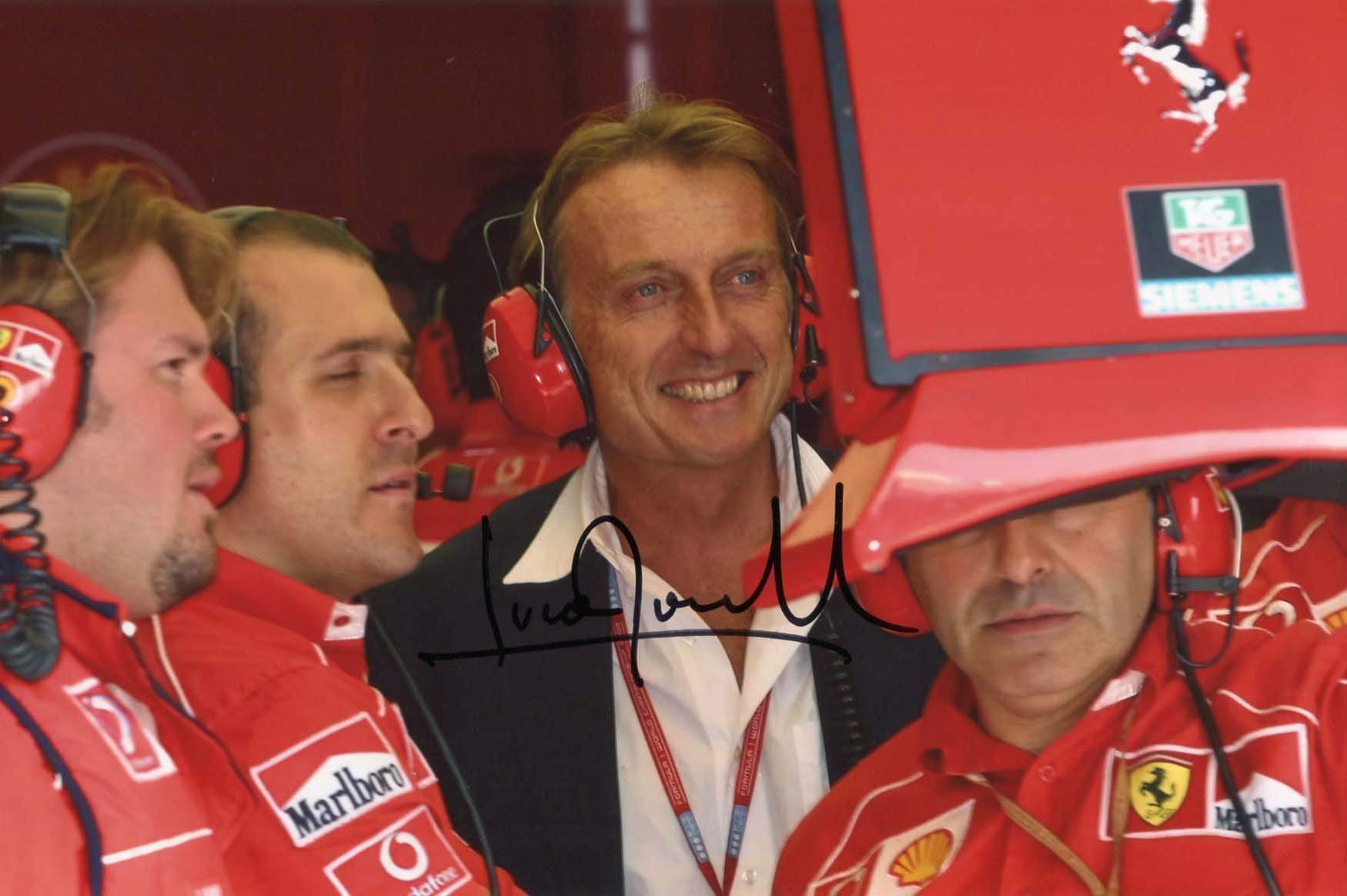 Luca Cordero di Montezemolo Autograph Autogramm | ID 7203555147925