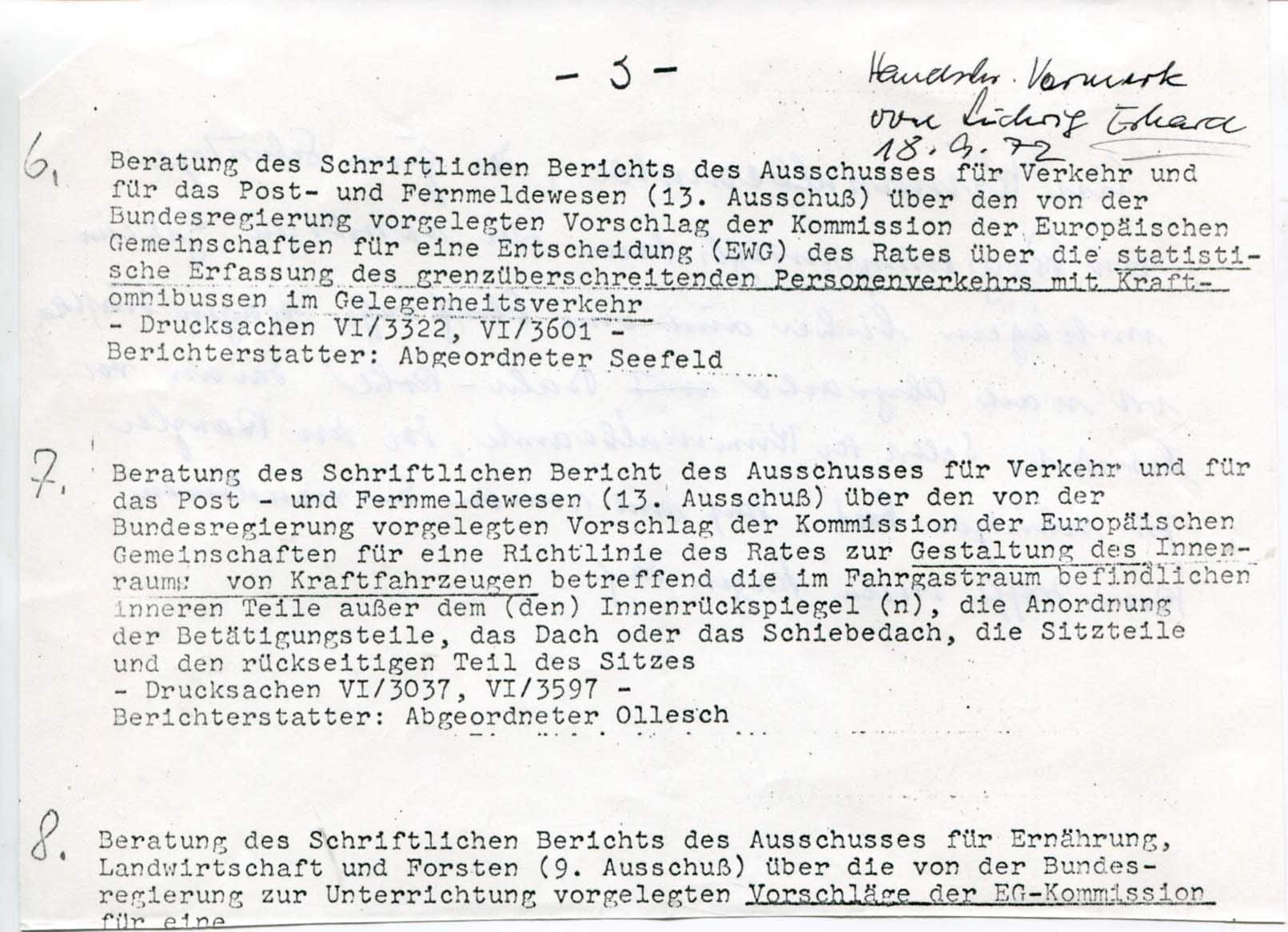 Erhard, Ludwig autograph