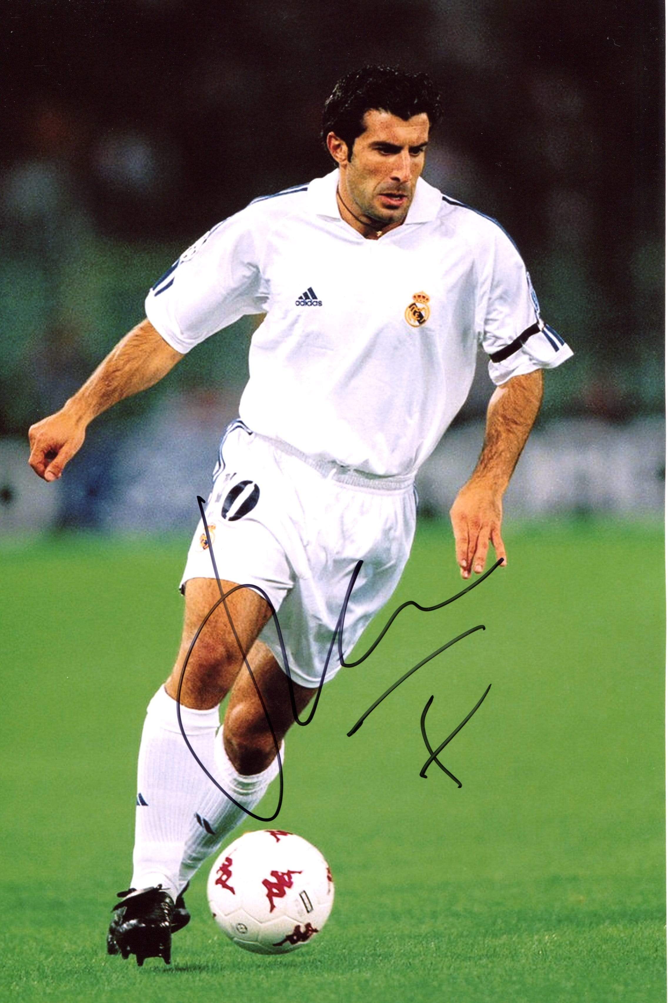 Figo, Luís autograph