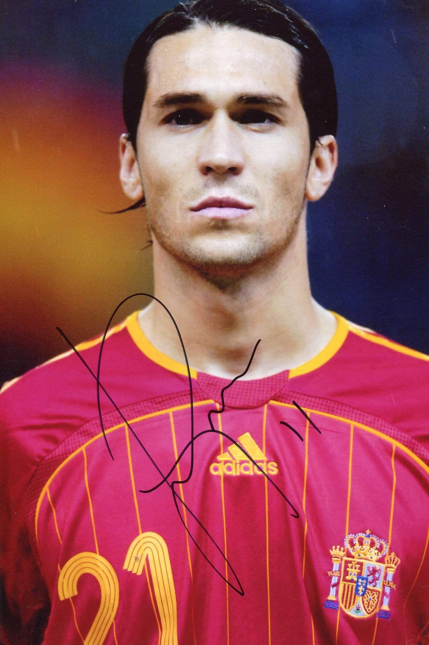 García, Luis autograph