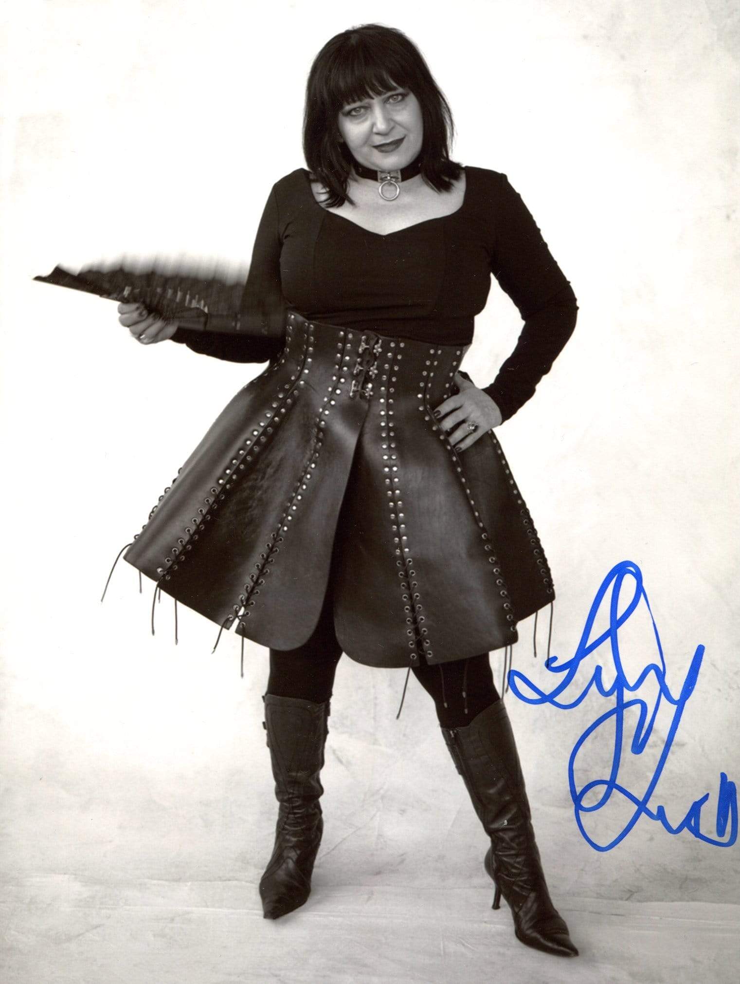 Lydia Lunch autograph | In-Person signed photograph
