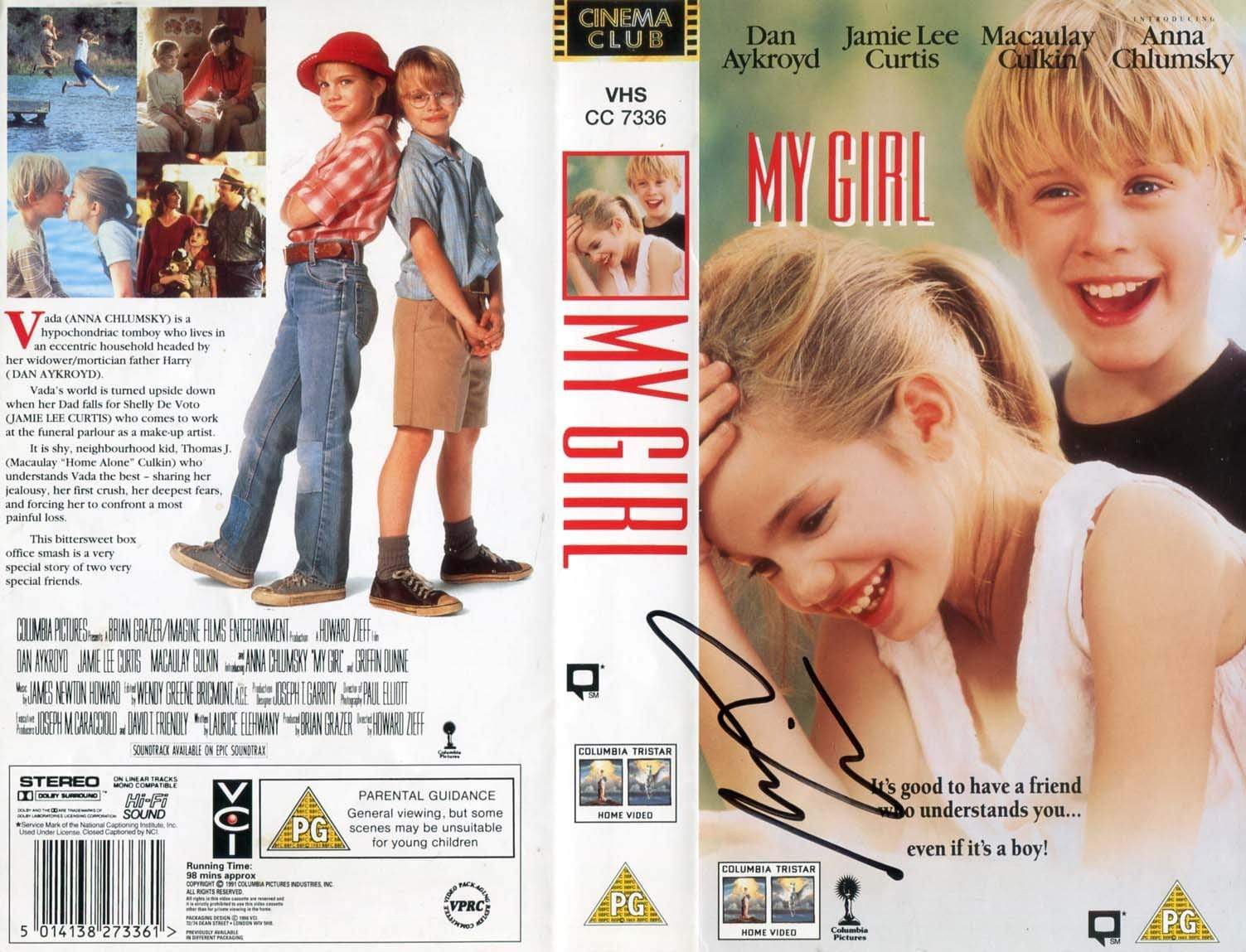 Culkin, Macaulay Carson autograph