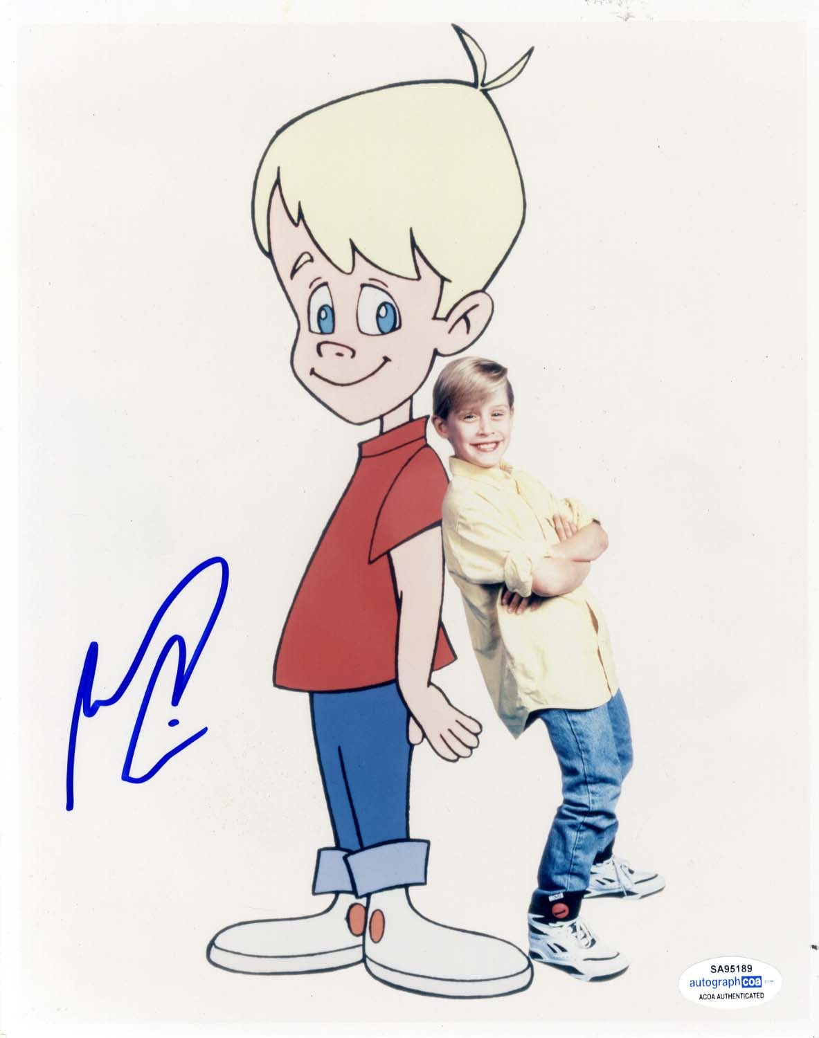 Macaulay Carson Culkin Autogramm