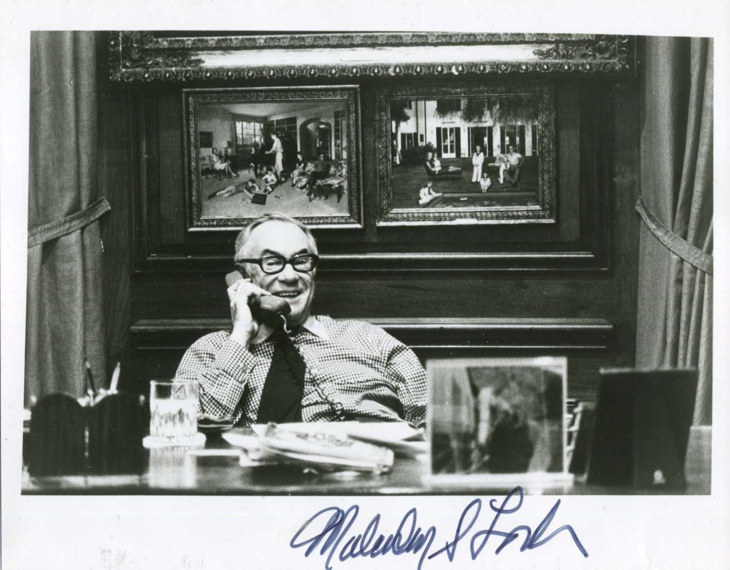 Malcolm Steven Forbes Autograph Autogramm | ID 7551074664597