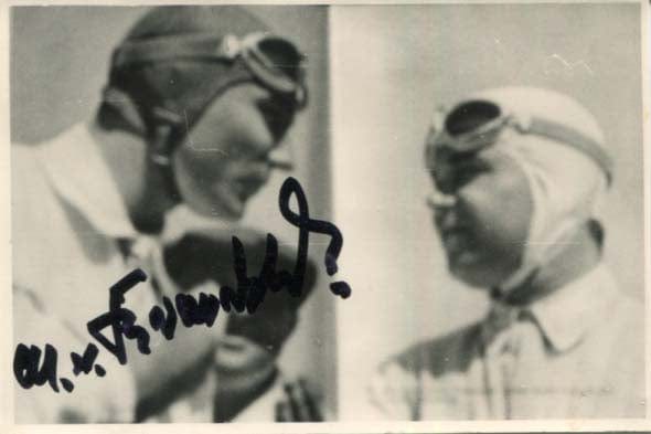 Manfred von Brauchitsch Autograph Autogramm | ID 7544839176341