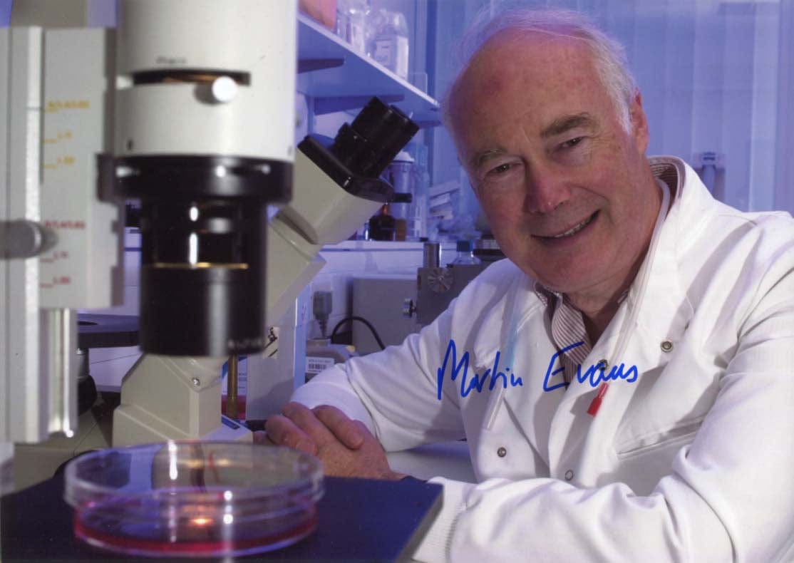 Martin J. Evans Autograph