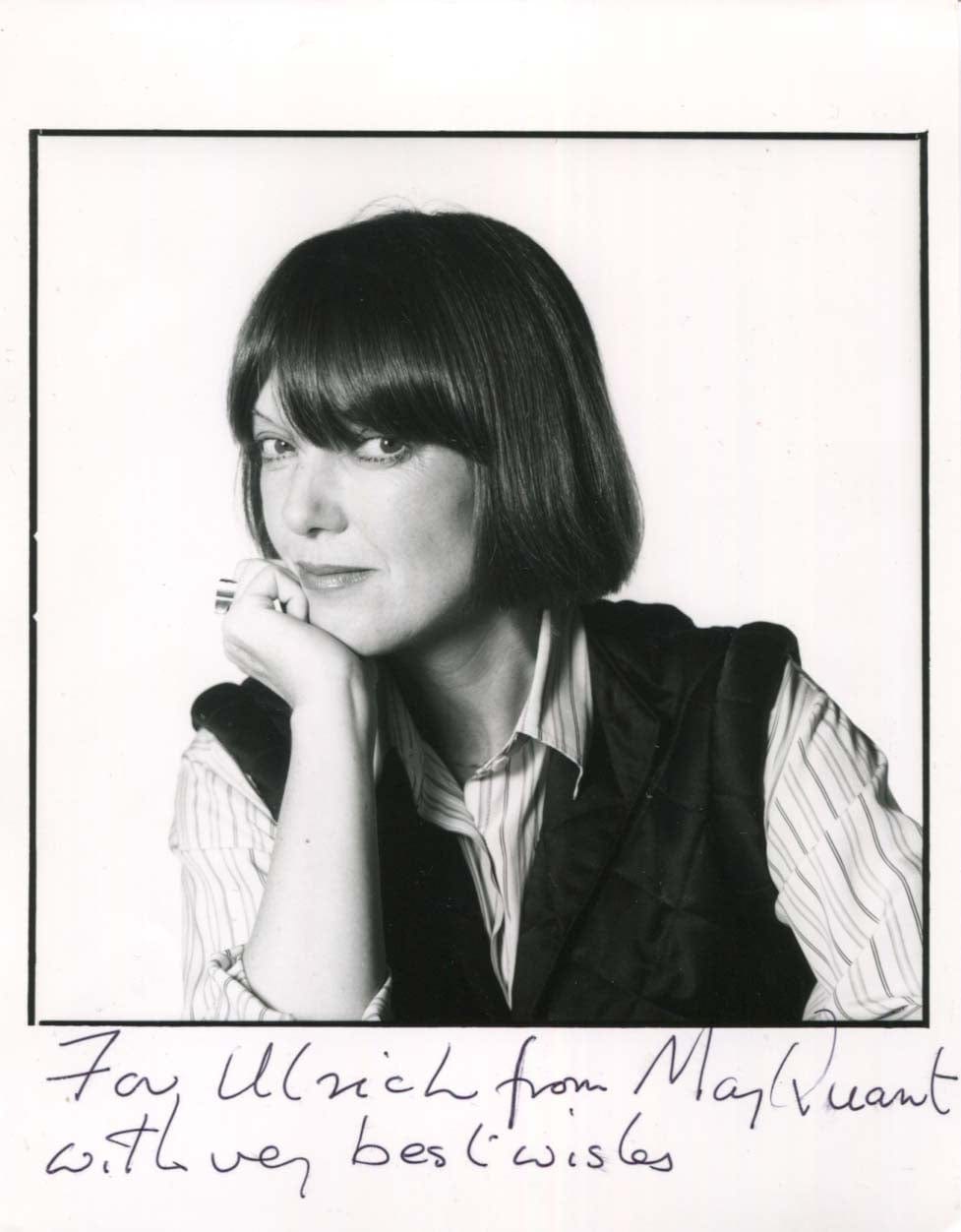 Mary Quant Autogramm