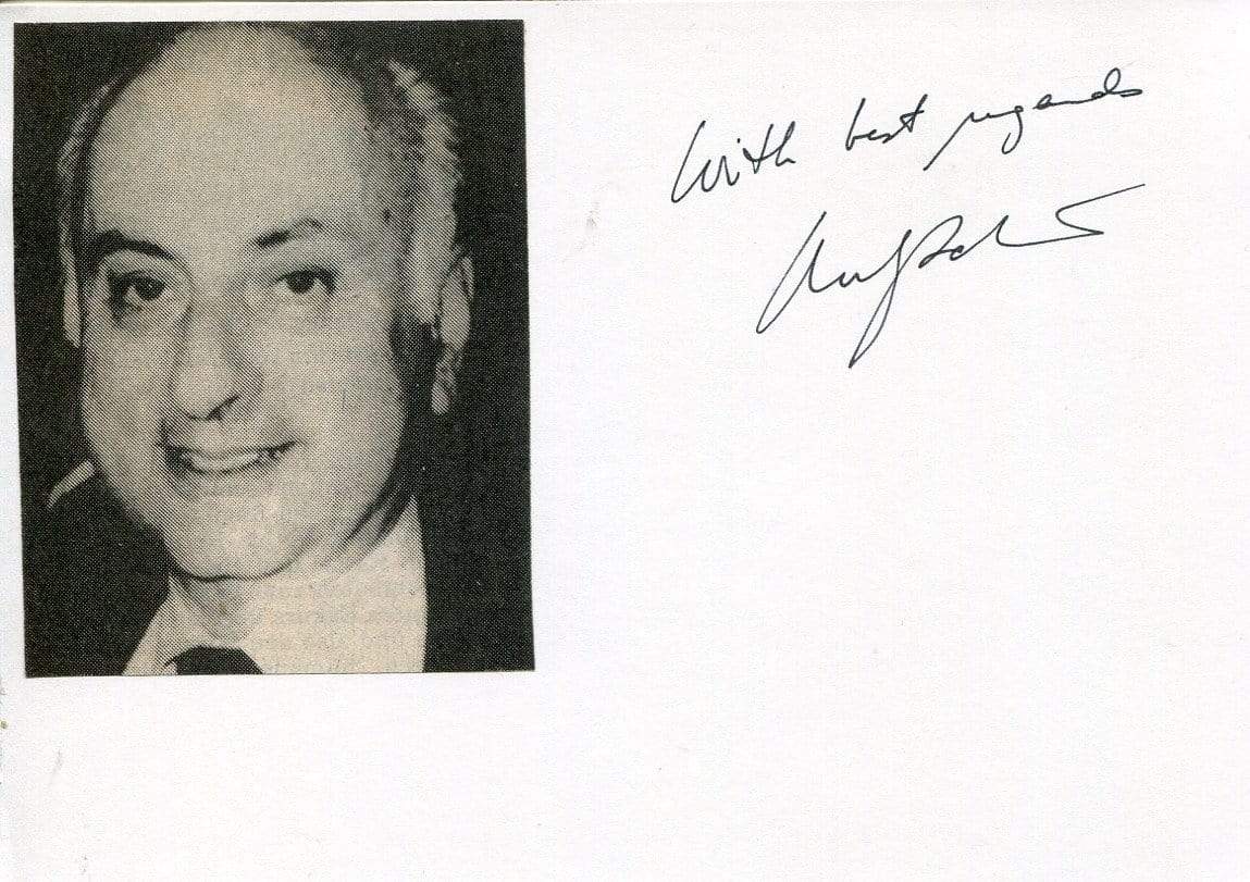 Schwartz, Melvin autograph