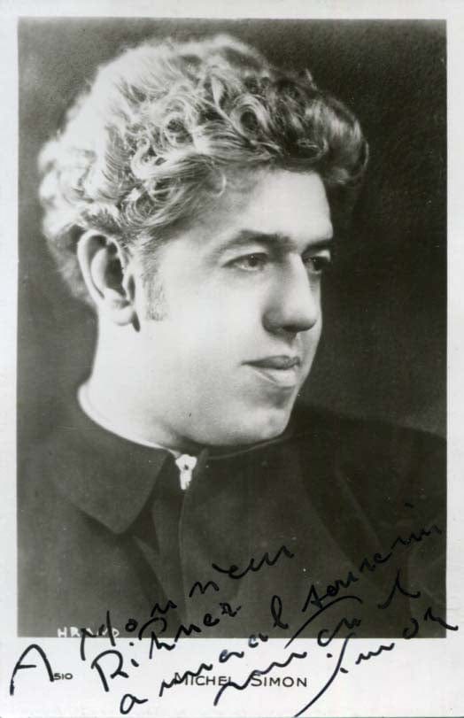 Michel Simon Autograph Autogramm | ID 7586070921365