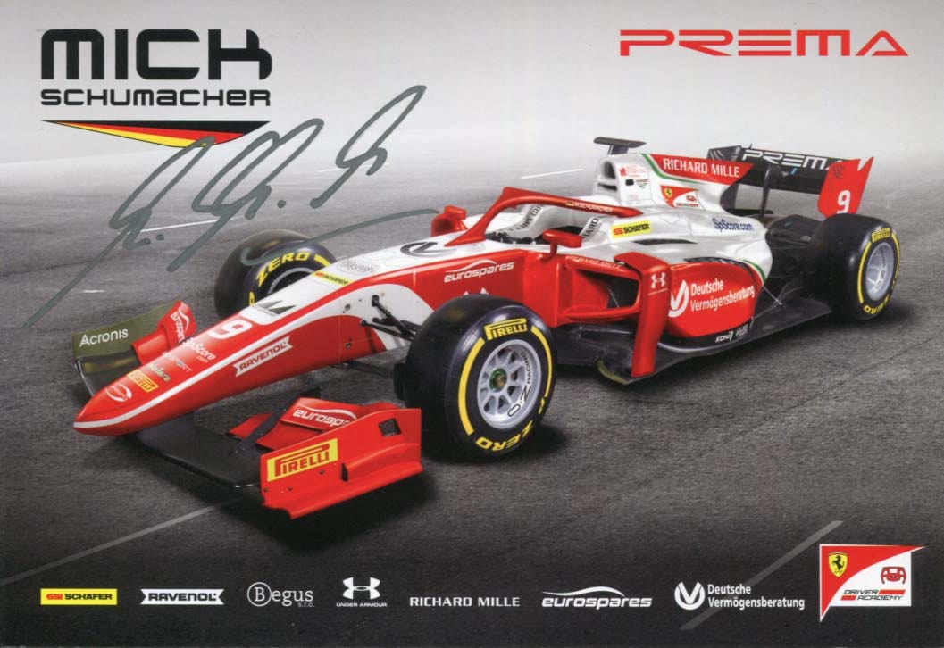 Mick Schumacher Autograph Autogramm | ID 7792954310805
