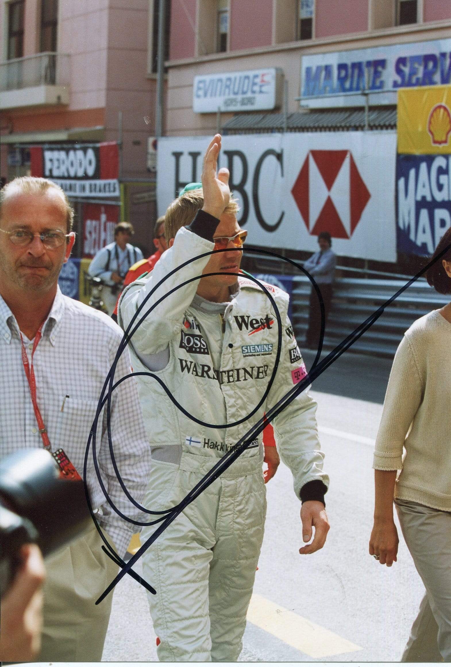Häkkinen, Mika autograph
