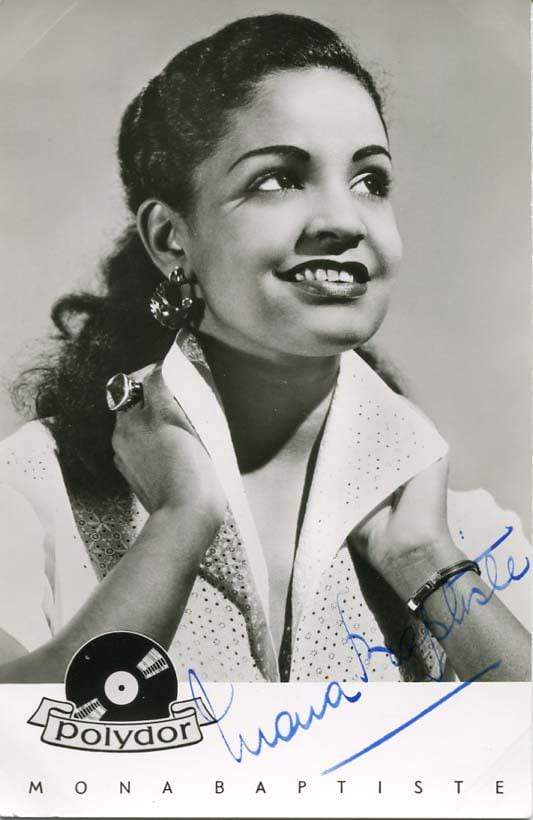 Baptiste, Mona autograph