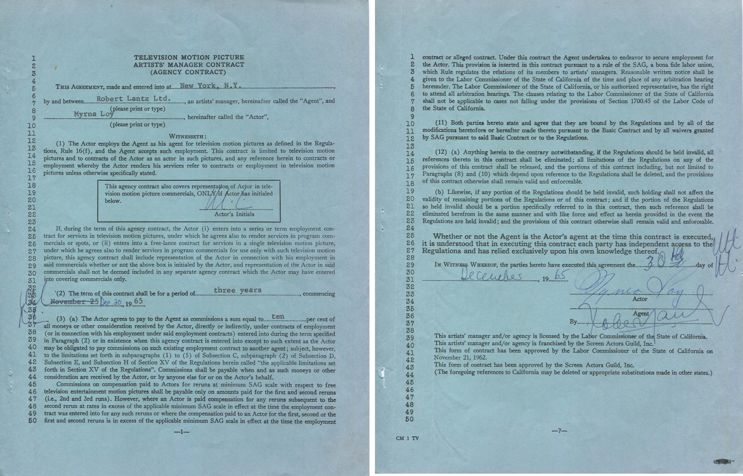 Myrna Loy Autograph Autogramm | ID 7866599342229