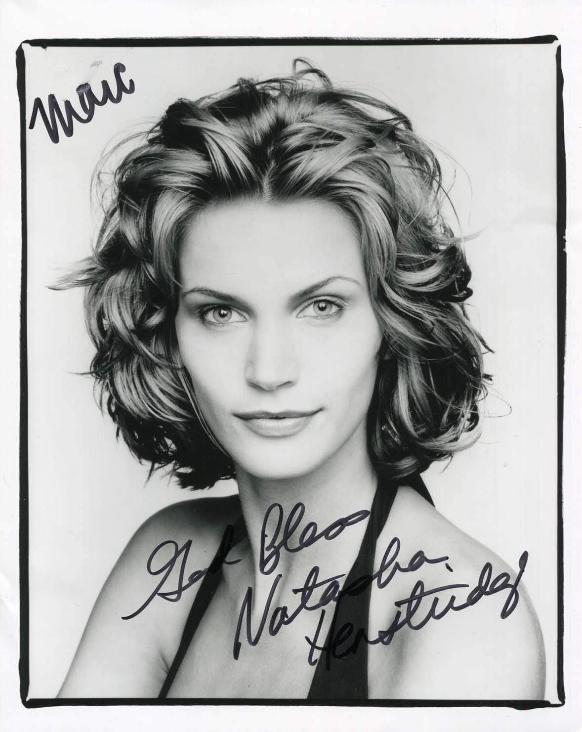 Henstridge, Natasha autograph