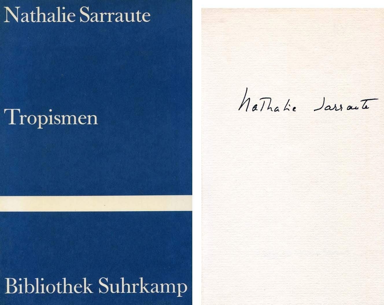 Sarraute, Nathalie autograph