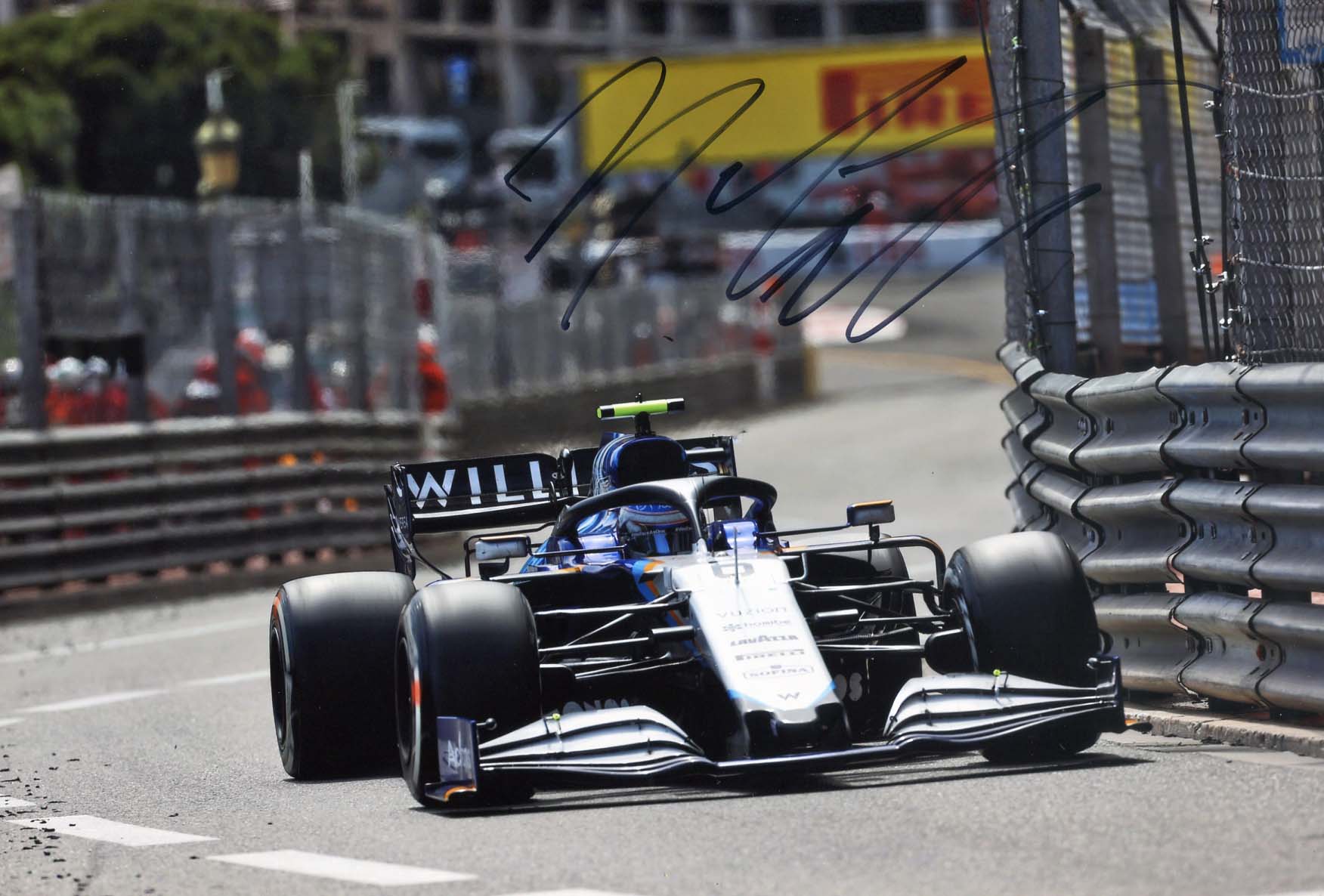 Nicholas Latifi Autograph Autogramm | ID 7127913169045