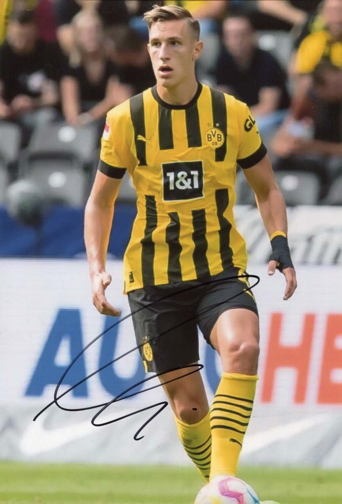 Nico Cedric Schlotterbeck Autograph Autogramm | ID 7808998506645