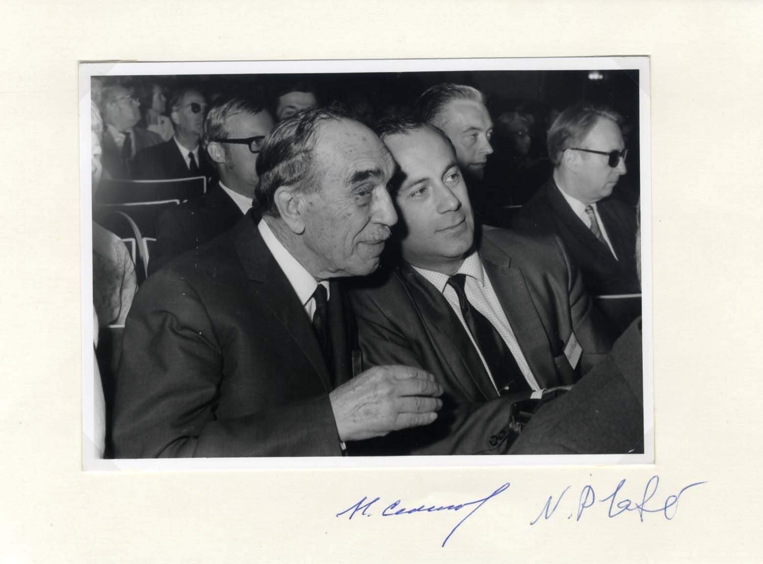 Semyonov, Nikolay Nikolayevich autograph