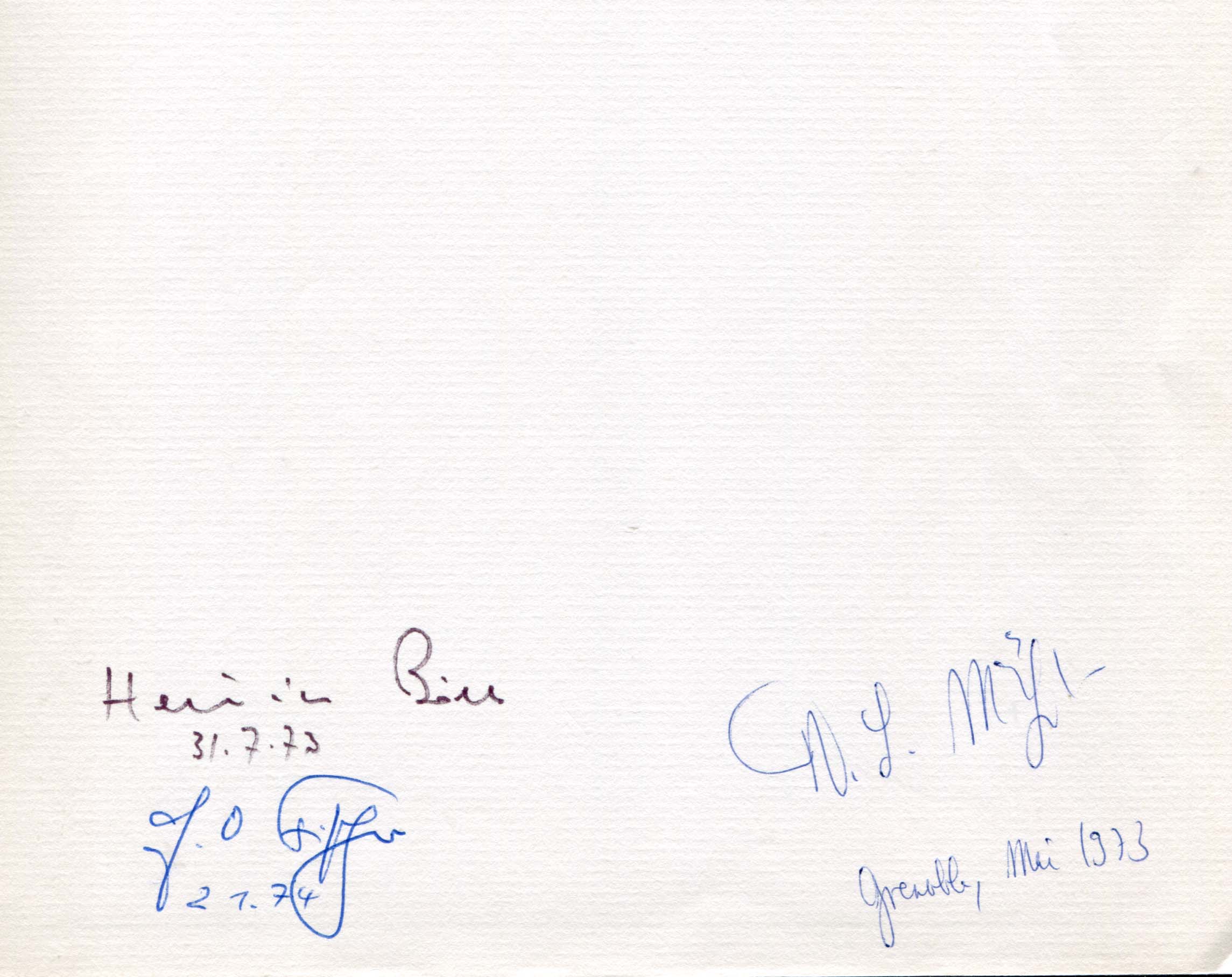 Nobel Prize Laureates Autograph Autogramm | ID 6931399704725