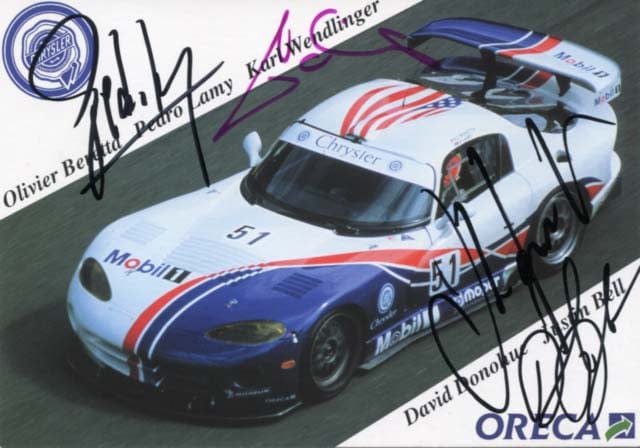 Oreca Racing Team Autograph Autogramm | ID 7316948254869