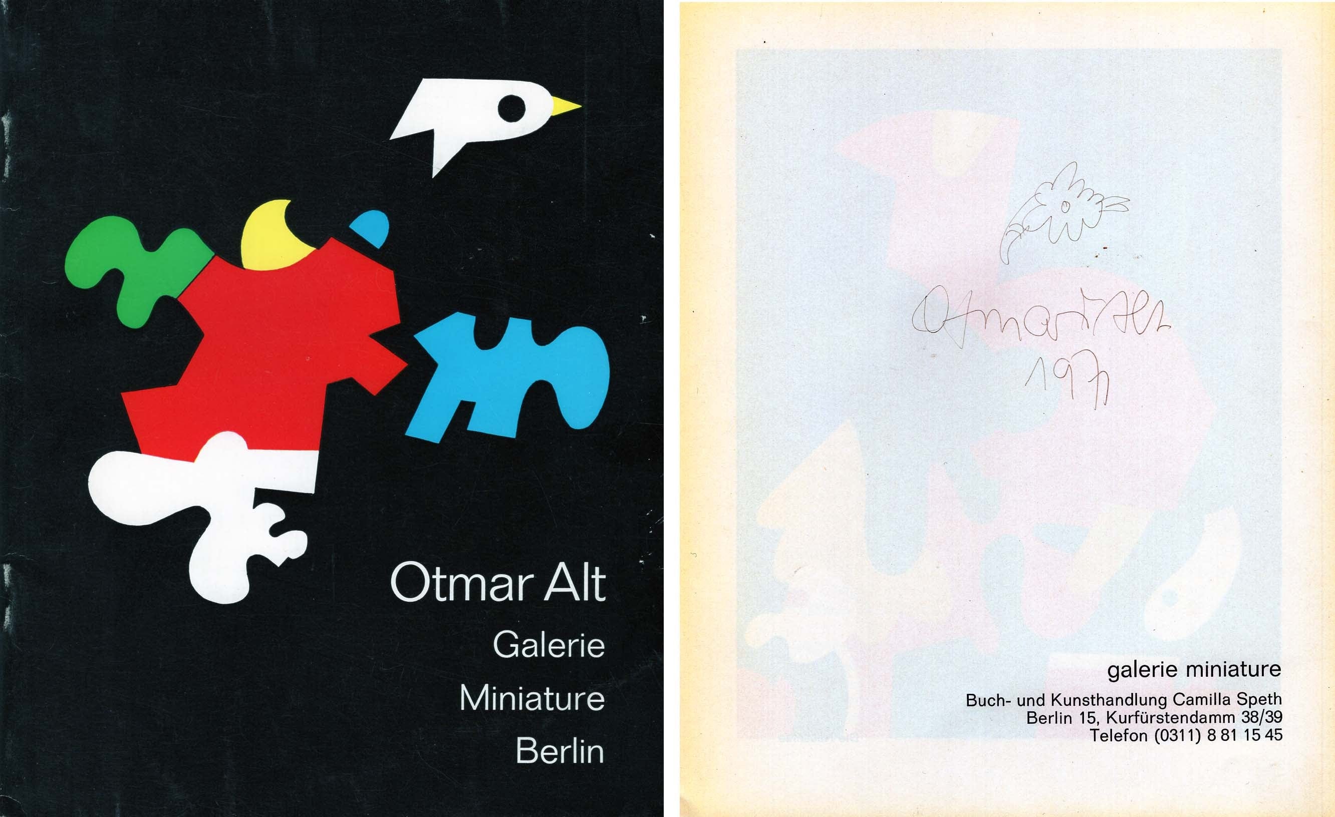 Otmar Alt Autograph Autogramm | ID 7481833881749