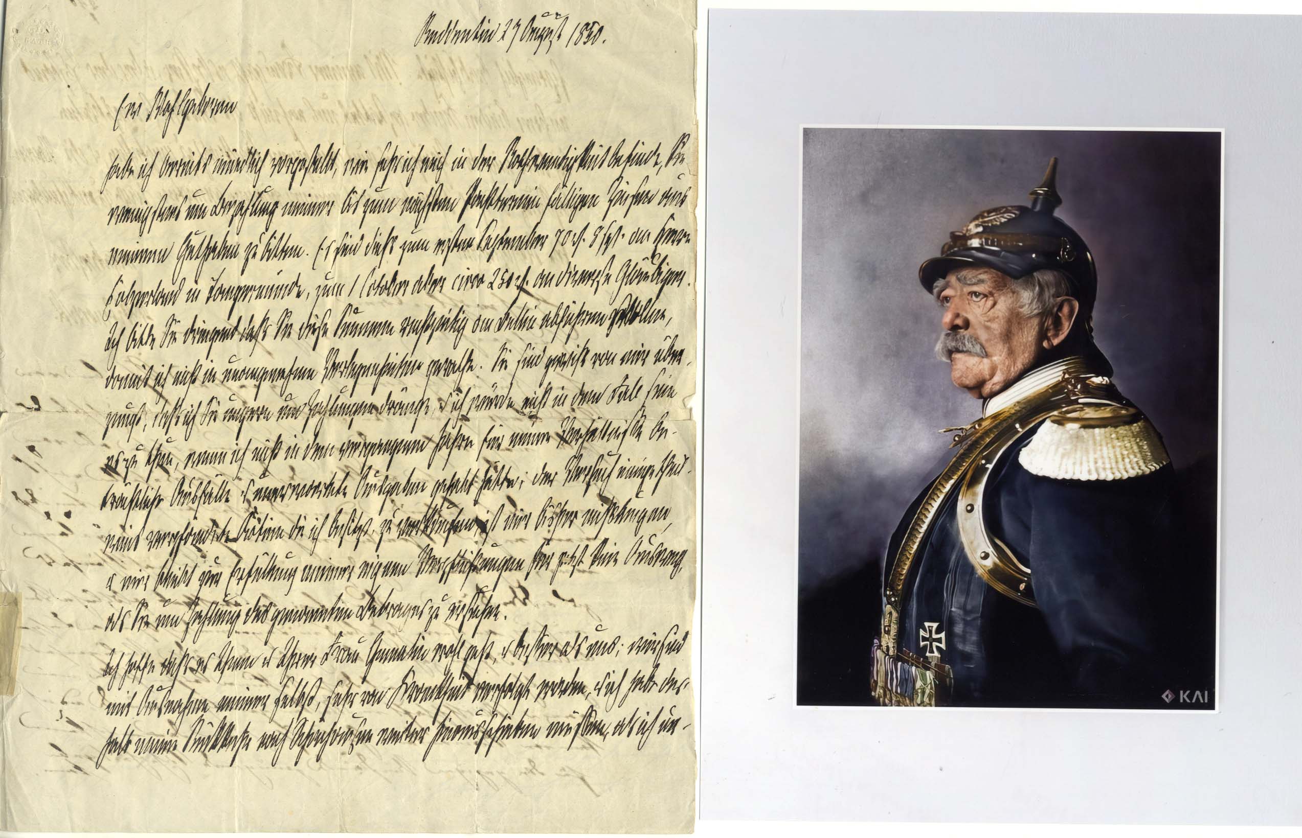Otto  Fürst von Bismarck Autograph Autogramm | ID 7851353309333
