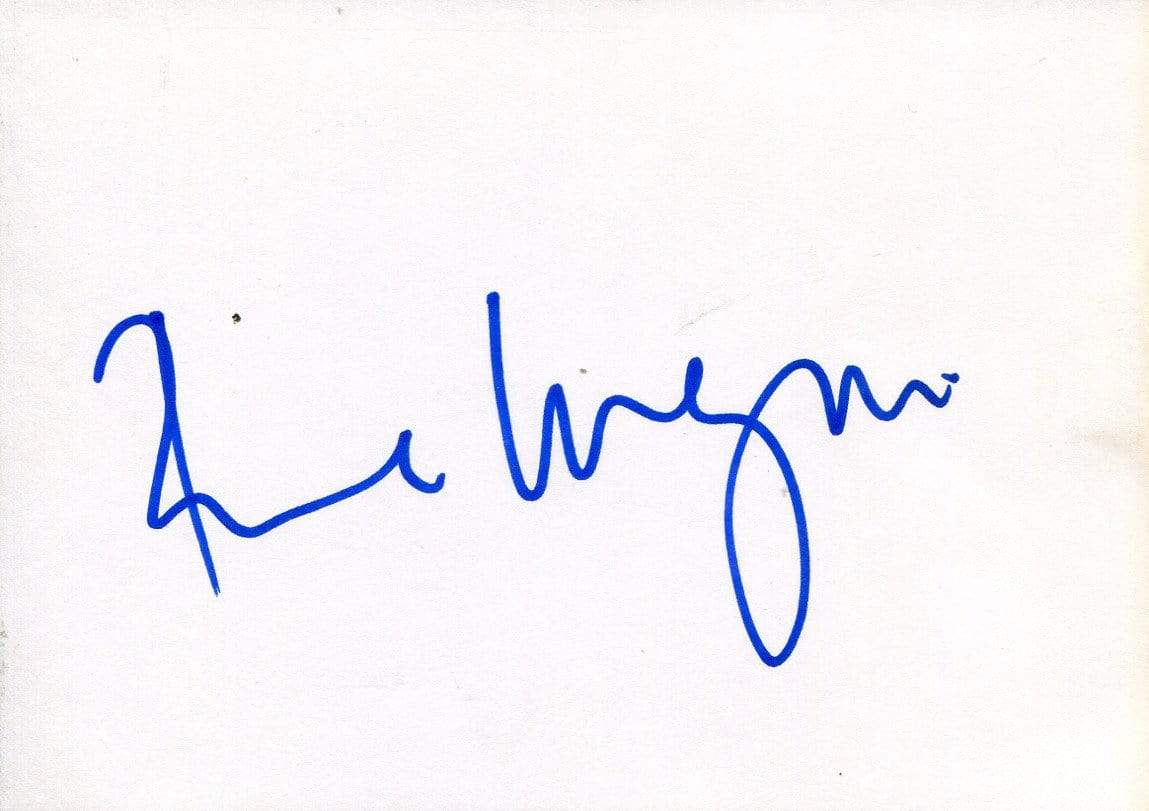 Greengrass, Paul autograph