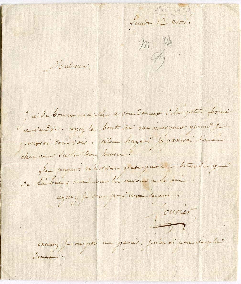 Paul Louis Courier Autograph Autogramm | ID 7017522954389