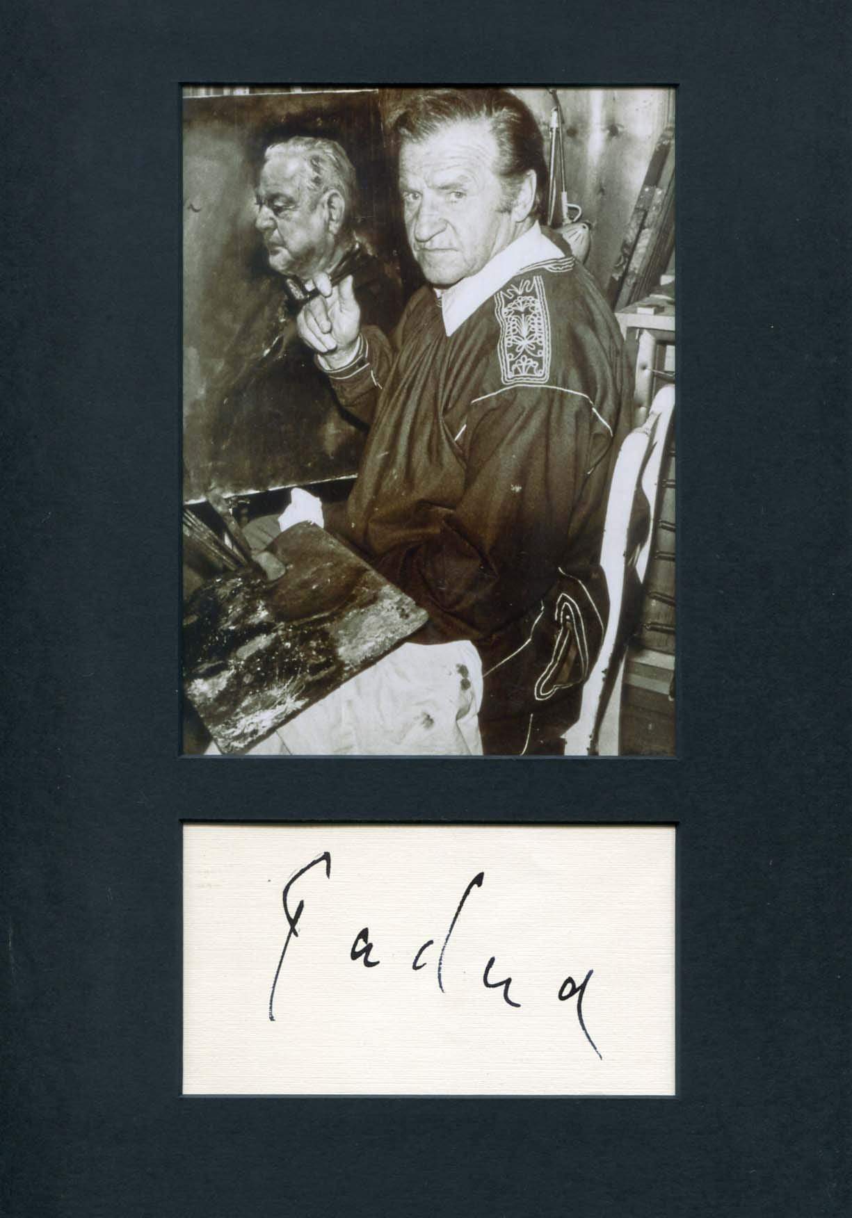 Padua, Paul Mathias autograph