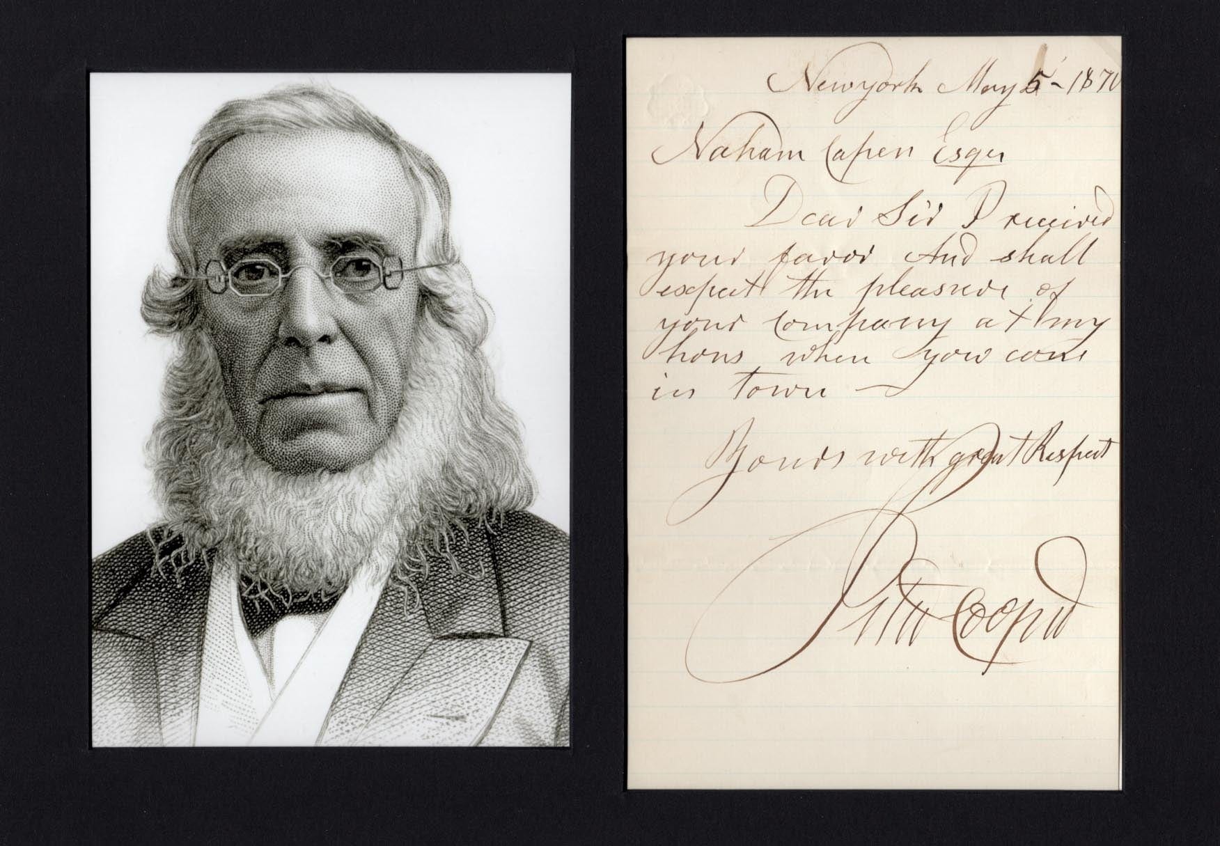 Peter Cooper Autograph Autogramm | ID 7430378520725